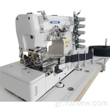 Ραπτομηχανή με συγκολλητική ταινία με συγκολλητική ταινία με πηνίο κοπής ταινίας πίσω